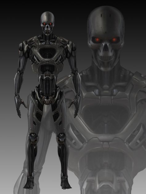 Terminator Oc, Cybernetic Skeleton, Terminator Skeleton, Suit Concept Art, Terminator Endoskeleton, Terminator Movies, Cyborgs Art, Мотоциклы Cafe Racers, Futuristic Armour