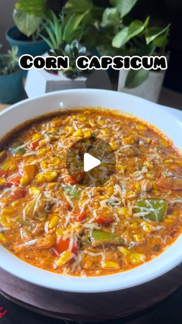 Corn Capsicum Recipe, Corn Sabji Recipe, Capsicum Recipes, Kasuri Methi, Ginger Garlic Paste, The Onion, Food Combining, Garlic Paste, Recipe Details