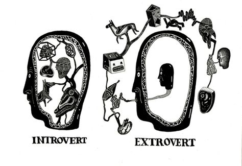 Extroverted, Introverted, and Ambiverted | An Upturned Soul Introvert Vs Extrovert, Introvert Problems, Introverts Unite, Extroverted Introvert, Myers Briggs Personalities, Infj Personality, E Mc2, Mbti Personality, Sigmund Freud