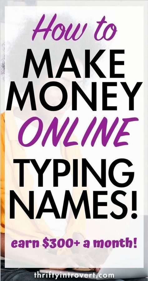 How To Make Money Online Typing Names Earn $300+ A Month Earn Money Online Free, Typing Jobs, Earn Money Online Fast, Job Ads, Online Jobs From Home, Social Media Jobs, Money Making Hacks, Ways To Earn Money, Make Money Fast