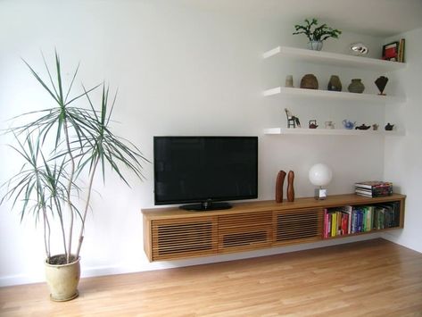 Floating Shelves Above Tv, Shelves Above Tv, Floating Media Cabinet, Mounted Entertainment Center, Tv Media Center, Floating Media Console, Shelves Around Tv, Wall Mount Entertainment Center, Home Improvement Grants