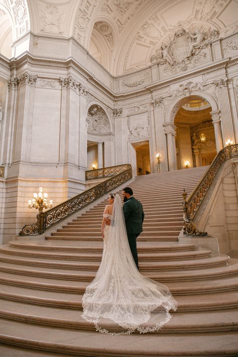 San Francisco City Hall, San Francisco, Ca. Rocio Rivera Photography San Francisco City Hall Wedding Photos, San Francisco Wedding City Hall, Sf City Hall Wedding Photography, Sf City Hall Elopement, City Hall Wedding Photography, City Hall Wedding Photos, Sf City Hall Wedding, Wedding Foto, Courthouse Wedding Photos