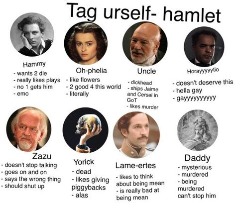 List Of Synonyms, Tag Yourself Meme, Shakespeare Funny, Tag Urself, Literary Humor, Tag Yourself, Literature Humor, Synonyms And Antonyms, Theatre Nerds