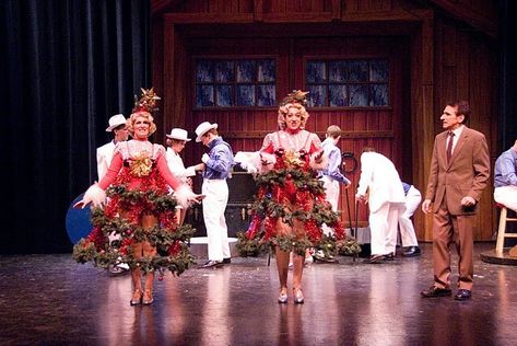 White Christmas Musical Costumes, White Christmas Musical, Theatre Ideas, Musical Costumes, Broadway Costumes, Kids Theater, Christmas Musical, Christmas Shows, Christmas Costume