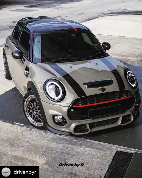 Mini Cooper Tuning, Mini Cooper Sport, Mini Cooper Custom, New Mini Cooper, Mini Jcw, Mini Cooper Classic, Mini Cooler, Dream Cars Mercedes, Audi S6