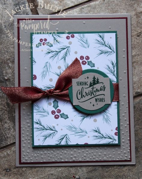 Christmas Gift Tags Diy, Christmas Card Inspiration, Card Sayings, Homemade Christmas Cards, Stampin Up Christmas Cards, Christmas Labels, Stampin Up Christmas, Diy Christmas Cards, Christmas Cards To Make