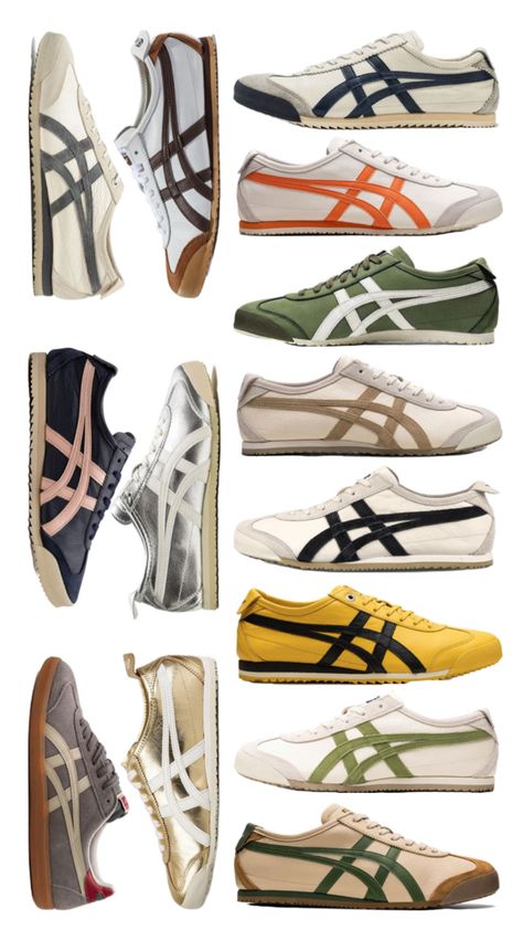 mexico 66, tokuten Shoes Inspiration Sneakers, Mexico 66 Shoes, Onitsuka Tigers Outfit, Onitsuka Tiger Tokuten, Onitsuka Tiger Aesthetic, Mexico 66 Onitsuka Outfit, Tiger Shoes Onitsuka, Cool Sneakers Women, Onitsuka Shoes