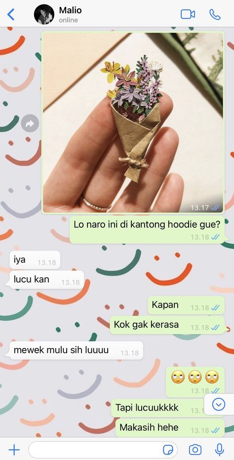 Malioboro Au, Malioboro Hartigan, Chat Receh, Birthday Gifts For Boyfriend Diy, Cute Text Messages, Boyfriend Diy, Cute Texts For Him, Text For Him, Words Of Affirmation