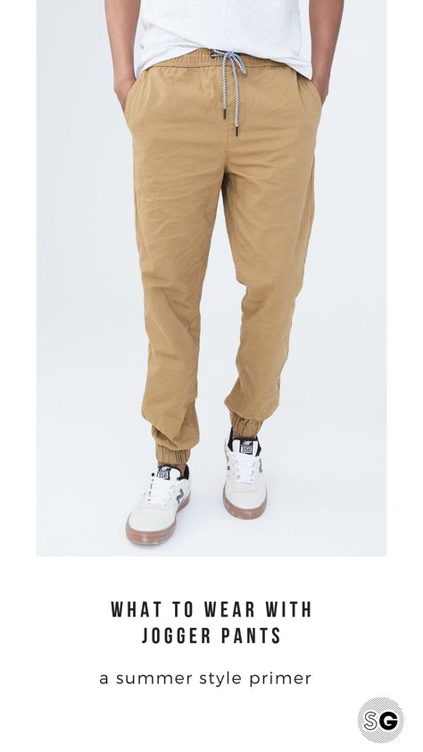 Tan Joggers Outfit Mens Fashion, Men’s Joggers Outfit, Athleisure Outfits Joggers, Khaki Joggers Mens Outfits, Brown Joggers Outfit, Joggers Men Outfit, Outfits For Men Casual, Jogger Outfit Casual, Outfits Joggers