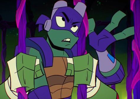 Leo And Donnie Rottmnt Fanart, Donnie Rottmnt Screenshots, Donnie X Reader, Teenage Mutant Ninja Turtles Funny, Donnie Rottmnt, Rottmnt Donnie, Mestre Splinter, Donatello Tmnt, Ninja Turtles Funny