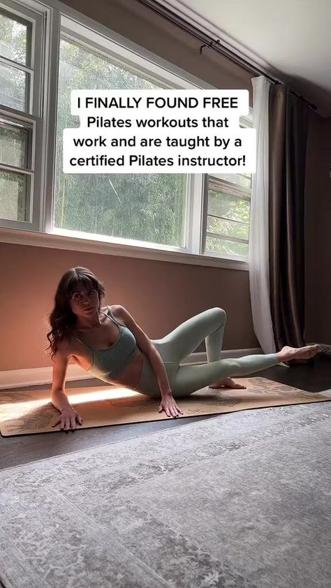 Come join me on my YouTube channel where I share long cool workouts 👌 youtube.com/@blissedhappiness #pilateslovers #pilatesathome #pilates #youtubechannel | Karina Blackwood | Karina Blackwood · Original audio Youtube Pilates, Free Pilates Workout, Outer Thigh Workout, Workouts Youtube, Yoga Sculpt, Pilates Challenge, Pilates At Home, Baby Workout, Dancer Workout