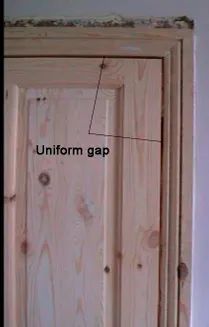 Hanging a Door and Fitting a Door into a Door Frame Including Standard Door Sizes | DIY Doctor Hanging Interior Doors, How To Hang A Door With Hinges, Hanging Doors, Laminate Flooring Diy, Installing Exterior Door, Diy Doctor, Building A Door, Door Weather Stripping, Make A Door