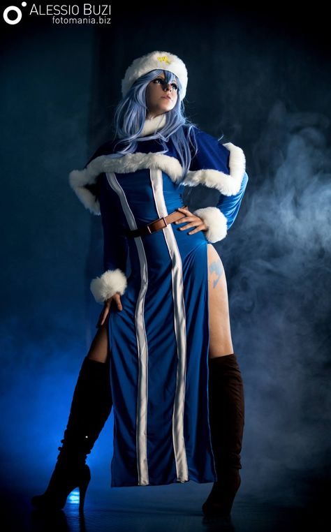 Juvia Lockser Outfits, Juvia Lockser Cosplay, Fairy Cosplay Ideas, Juvia Cosplay, Hot Anime Cosplay, Fairy Tail Cosplay, Anime Cosplay Ideas, Belle Cosplay, Juvia Lockser