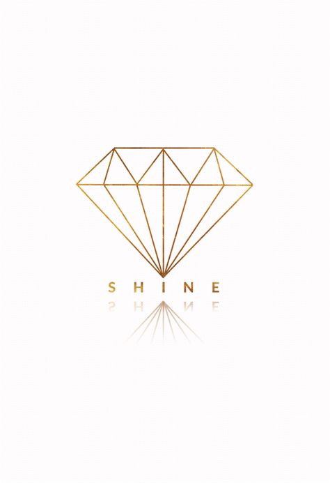 AMANDA INEZ : Shine Bright Like A Diamond | Wallpapers #shine Diamond Wallpapers, Shine Logo, Koti Diy, Diamond Tattoos, Diamond Wallpaper, Diamond Logo, Geniale Tattoos, Shine Bright Like A Diamond, Screen Wallpaper