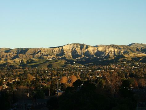 ✶ Sunrise on White Face, Simi Valley, CALIFORNIA ✶ Simi Valley California, Whiteface Mountain, 80s Stuff, Simi Valley, Ventura County, South Bay, California Love, Los Angeles County, West Lake