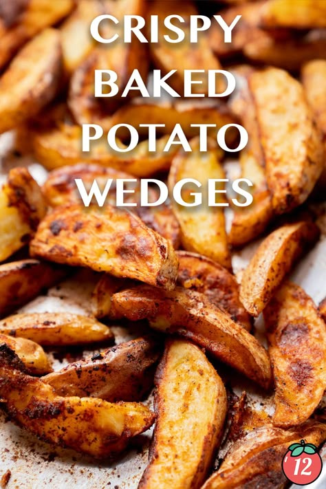 Oven Roasted Potatoes Wedges, Potato Wedges In Oven, Fancy Vegetables, Potato Bar Ideas, Cheesy Potato Bites, Potatoe Wedges, Baked Red Potatoes, Veg Side Dishes, Yummy Potatoes