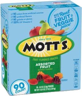 Motts Fruit Snacks, Fruit Calories, Welches Fruit Snacks, Healthy Fruit Snacks, Fruit Pouches, Fruity Snacks, Veggie Juice, Peach Syrup, Free Fruit