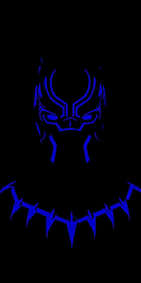 Black panther blue theme Black Panther Necklace Drawing, Black Panther Theme, Black Panther Hd Wallpaper, Panther Images, Black Panther Necklace, Panther Necklace, Necklace Drawing, Baby Cartoon Drawing, Marvel Wall