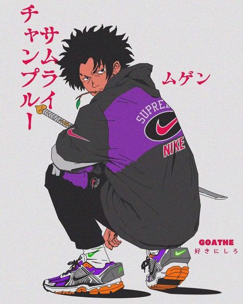 Anime Street, Urban Samurai, Glen Keane, Otto Schmidt, Mary Blair, Eve Online, Samurai Champloo, Anime Streetwear, Arte Cyberpunk