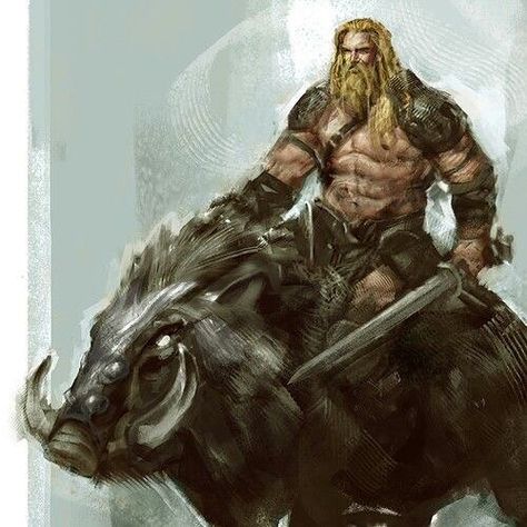 Freyr and Gullinbursti @norse___mythology #norsemythology #scandinavianmythology #vikings #viking #valhalla #odin #heimdall #pagan… Viking Religion, God Of Fertility, Odin Norse Mythology, Nature Symbols, Warriors Illustration, Norse Myth, Norse Symbols, The Legend Of Heroes, Celtic Culture