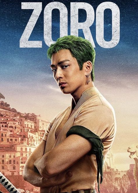 One Piece Netflix Poster, One Piece Live Action Poster, Roronoa Zoro Mackenyu, Roronoa Zoro Live Action Wallpaper, One Piece Netflix Zoro, Zoro Live Action Mackenyu, Mackenyu Zoro Wallpaper, Makenyu Arata As Zoro, Mackenyu Arata As Zoro