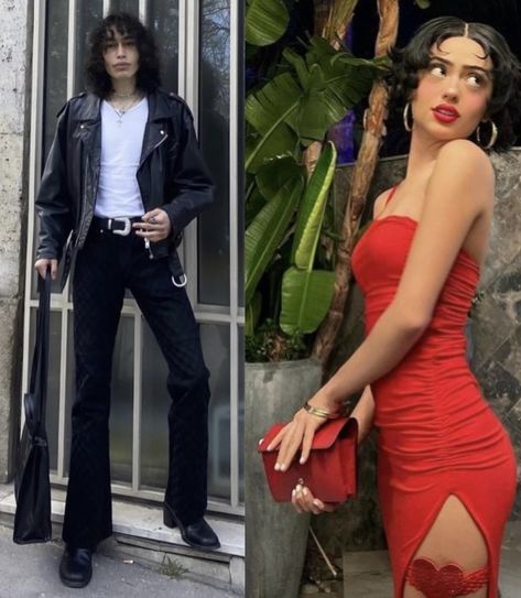 HALLOWEEN COUPLE IDEA 2022 Betty Boop Costume Couple, Pretty Woman Costume Couple, Betty Boop Couples Costume, Betty Boop Costume, Pretty Woman Costume, Ariel Wedding, Halloween Couple, Beautiful Costumes, Couple Halloween