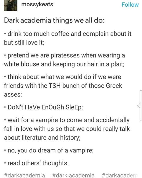 Feral Academia, Academia Food, Dark Academia Food, Dark Academia Lifestyle, Librarian Aesthetic, Dark Academia Things, Fashion Subcultures, History Aesthetic, Dark Academic