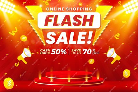 Premium Vector | Realistic flash sale special offer banner template design background with podium Flash Sales Design, Offer Banner, Banner Template Design, Design Background, Banner Template, Flash Sale, Special Offer, Premium Vector, Template Design