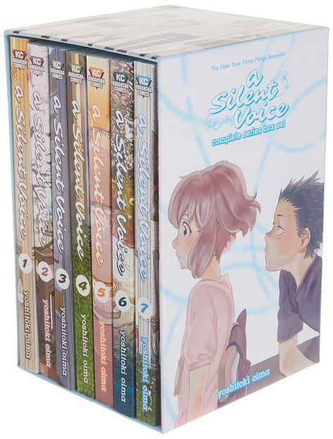 A Silent Voice Manga, Manga Box Sets, A Silent Voice Anime, Recommended Books To Read, Dream Book, Manga Collection, A Silent Voice, Manga Books, Inspirational Books