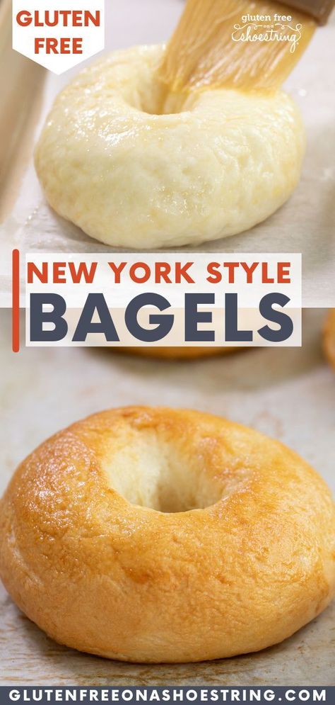 Gluten Free Bagel Recipe, Gluten Free Bagels, Plain Bagel, Pain Sans Gluten, Gluten Free Recipes Bread, Bagel Recipe, Homemade Gluten Free, Gluten Free Eating, Gluten Free Recipes Easy