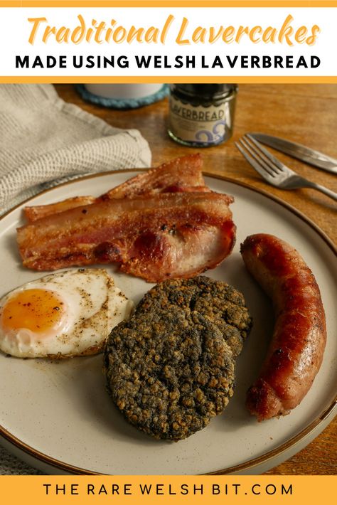 Laverbread Recipes, Welsh Breakfast, Celtic Food, Welsh Recipes, British Recipes, Recipes To Cook, Black Pudding, Culinary Travel, British Food