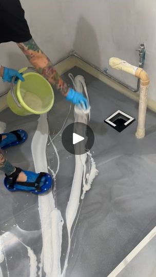 Epoxy Bathroom Floor, Epoxy Bathroom, Art Interior Design, Epoxy Floor, Interior Design Art, Art Interior, Bathroom Floor, Interior Art, Bathroom Flooring