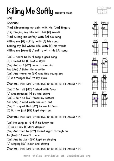 Riptide Ukulele Chords Strumming, Uke Chords, Killing Me Softly With His Song, Ukelele Songs With Chords, Ukulele For Beginners, Ukulele Picking Songs, Gutair Chords Songs, Song Chords, Easy Ukulele Songs For Beginners