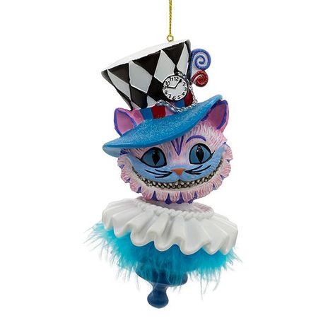 Gatto Del Cheshire, Alice In Wonderland Hat, Christmas Story Books, Cheshire Cat Alice In Wonderland, The Cheshire Cat, Alice's Adventures In Wonderland, Cat Christmas Ornaments, Kurt Adler, Christmas Wonderland