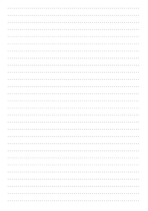 Printable Dotted Lined Paper Template with 7.1 mm line height. Choose page size and download for free. Line height: 7.1 mm Dot weight: 0.5 mm Line color: gray  #linedhandwritingpaper #collegeruledlinedpaper #linedpaper #printableplanner #freeplanner Lined Handwriting Paper, Notebook Paper Printable, Lined Paper Template, Christmas Child Shoebox Ideas, Notebook Paper Template, Creative Book Cover Designs, Printable Graph Paper, A4 Size Paper, Creative Book Covers