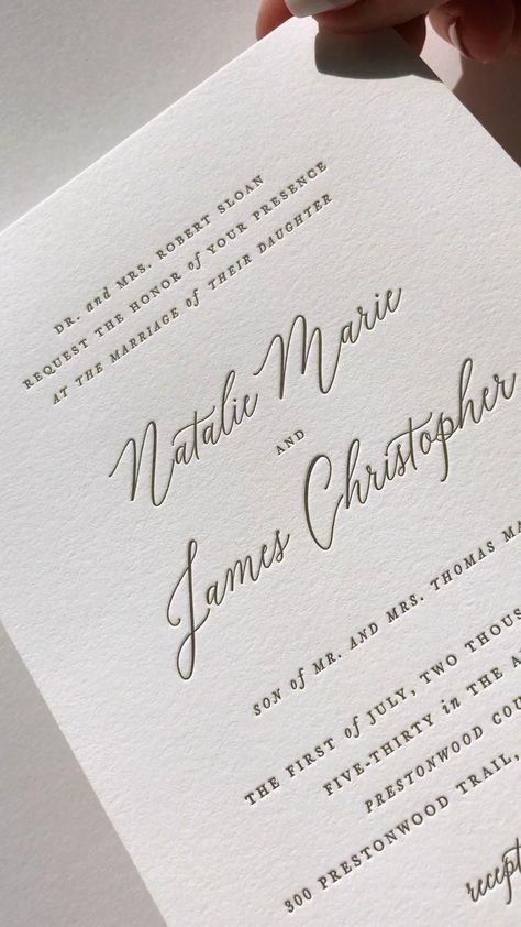 Wedding Invitations Video, Boda Mexicana, Letterpress Wedding, Classic Wedding Invitations, Letterpress Wedding Invitations, Future Wedding Plans, Wedding Mood Board, Wedding Goals, Save The Date Invitations