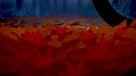 Anime Halloween Gif Banner, Anime Autumn Gif, Scenery Gif, Kino No Tabi, Autumn Gif, Fall Anime, Banner Discord, Beautiful Flower Tattoos, Halloween Gif