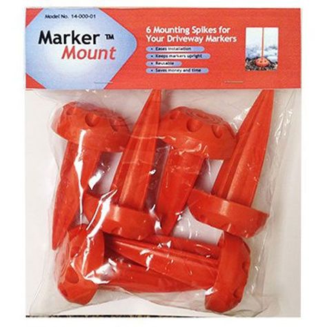 Rebound Driveway Marker 14-001-06 Marker Mount Driveway Stake, 6-Pack Driveway Markers, Snow Blowers, Snow Plow, Garden Outdoor, Younique, Driveway, 6 Pack, Scents, Markers