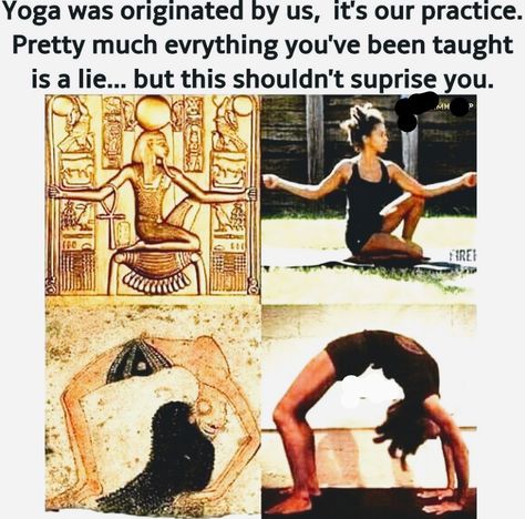 Hata Yoga, Ancient Yoga, Kemetic Yoga, Kemetic Spirituality, The Ankh, Black Fact, Black Consciousness, African Spirituality, Black Knowledge