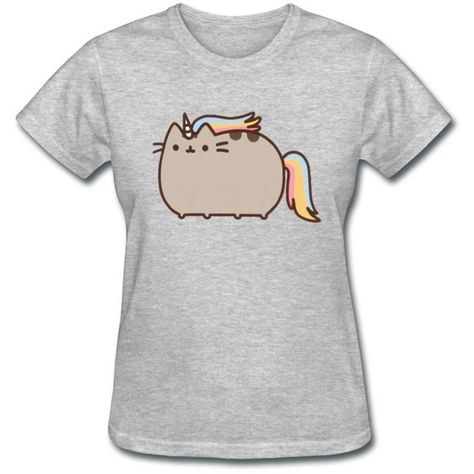 Pusheen T Shirt, Unicorn T Shirt, Unicorn Top, Cat Rainbow, Pusheen The Cat, Cat Tee Shirts, Unicorn Tee, Unicorn Outfit, Top Cat