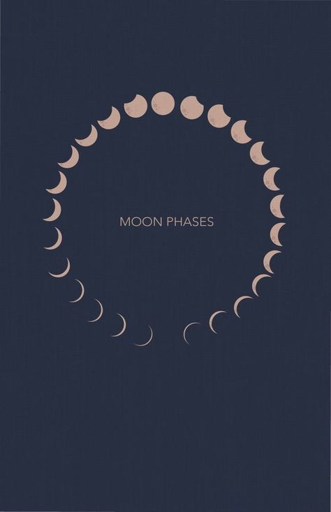 Moon Phases Art, Guided Art, Lunar Phase, Moon Cycles, Mooncake, Moon Magic, 판타지 아트, Moon Design, Moon Child