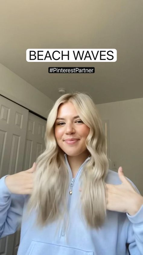 Bubble Waves Hair, Beach Wave Curls Medium Hair, How To Curl Hair To Look Natural, How To Curl Your Hair With Straight Ends, How To Lightly Curl Your Hair, How To Get Natural Looking Waves, Good Ways To Curl Your Hair, How I Curl My Hair Tik Tok, How To Curl Your Hair Tutorial