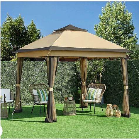 Amazing & Easy to set up PopUp Gazebo! Great Quality! Patio Sun Shades, Pop Up Gazebo, Shade Tent, Gazebo Tent, Canopy Shelter, Gazebo Canopy, Patio Canopy, Patio Shade, Outdoor Gazebos