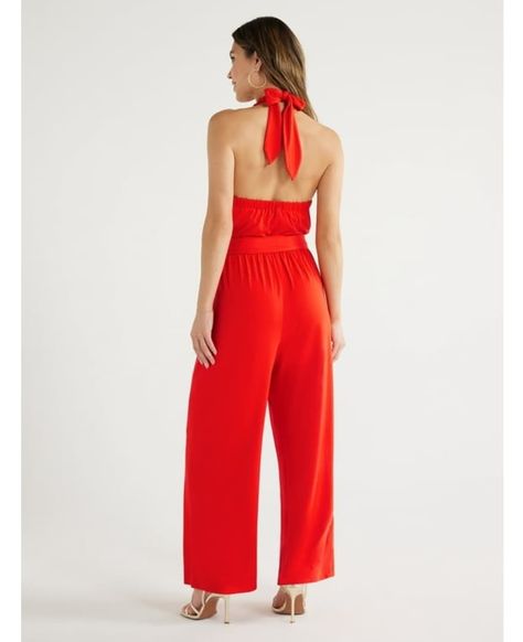 Great price on this jumpsuit. Fully stocked!! Sizes XS-XXXL. To get free shipping get a FREE trial of Walmart+. If not get free shipping @ $35+.To get this deal sent to your DM's reply below with the word: RED If not to get the info for this, go to the L in k in my bye-o or stories. All stories are saved in my story highlights by date. A F F I L I A T E L I N K Casual Summer Rompers, Womens Summer Jumpsuits, Womens Jumpsuits Casual, One Piece Jumper, Cross Neck, Sequin Jumpsuit, Jumpsuit Summer, Women Halter, Casual Jumpsuit