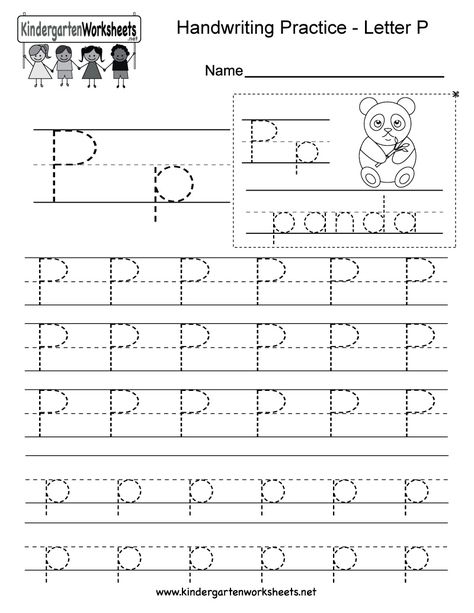 This is a letter P tracing worksheet. Children can trace uppercase and lowercase letters and the word "panda." You can download, print, or use it online. Letter P For Preschoolers, P Worksheet, Letter P Worksheets, Maternelle Grande Section, Worksheet Preschool, Letter Worksheets For Preschool, Abc Tracing, Printable Alphabet Worksheets, English Worksheets For Kindergarten