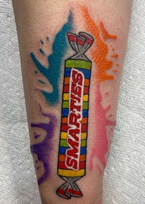 35+ Amazing Candy Tattoo Designs with Meanings, Ideas, and Celebrities 3 Candy Tattoo Ideas, Donut Tattoo, Fishing Hook Tattoo, Candy Tattoo, Anatomical Heart Tattoo, Gummy Bear Candy, Heart Shaped Candy, Types Of Candy, C Tattoo