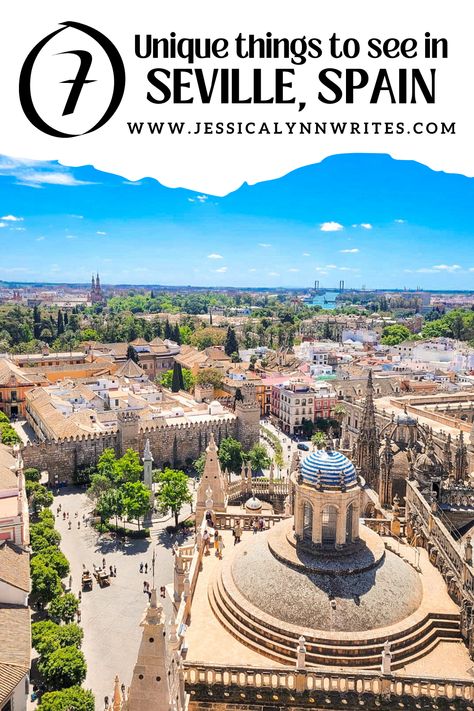 You’ve stumbled upon one of Spain’s best-kept secrets, and I’m about to spill the beans. In this post, you’ll discover seven things to see in Seville that are pretty unique and are all hand-picked to help make your trip extra memorable. Seville Itinerary | Seville Things to do | The Best Places to See in Seville | Fun Things to do in Spain | Top Things to do in Seville, Spain | Seville, Spain Tour with Kids | Seville Places to Visit #familytrip #travelwithkids #europewithkids #sevillespain Seville Itinerary, Things To Do In Spain, Spain Seville, Trip To Spain, Spain Tour, Europe Bucket List, Dream Family, Seville Spain, Unique Things