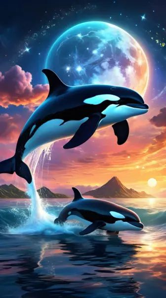 Mountain Breakfast, Ocean Animal Art, Cute Orca, Hotel Mountain, Boy Dog Clothes, Dolphin Images, Free Willy, Dog Pop Art, Underwater Animals