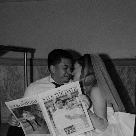 THE CEREMONY CLUB on Instagram: "@madelynelou and her soon to be husband got the cutest photos taken by @soulfulvisuals.co with their save the date newspaper!   Dm us for more information on how to get started on your custom newspaper!   #weddingnewspaper #engagementphotography #engagementphotos #weddingphotography #weddingideas #uniqueweddingideas" Save The Date Newspaper, Custom Newspaper, Save The Date Pictures, Newspaper Photo, Wedding Newspaper, Flash Photo, Wedding Magazine, Photography Inspo, Cute Photos