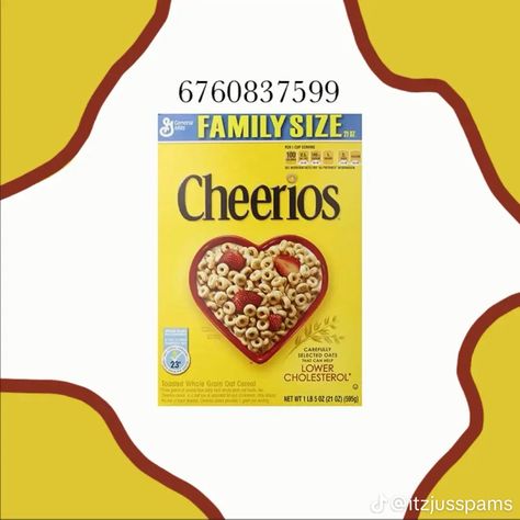 Cereal Box Codes Bloxburg, Cereal Decals Bloxburg, Bloxburg Cereal Decals Codes, Bloxburg Grocery Store Decal Codes, Bloxburg Photos, Bloxburg Food, Food Decals, Bloxburg Food Decals, Pantry Decal